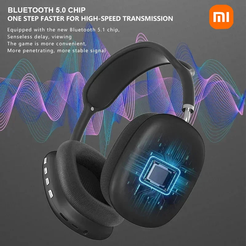 Xiaomi P9 Wireless Bluetooth Headset for Outdoor Sports and traveling - Noise Cancelling Earbuds with Microphone and Bluetooth 5.3