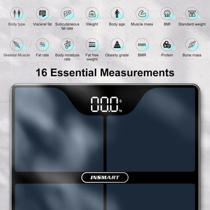 Smart Digital Weight Scale Person Body Balance Inteligente Adult 180Kg Smart Body Fat Professional Scales Bioimpedance Scale