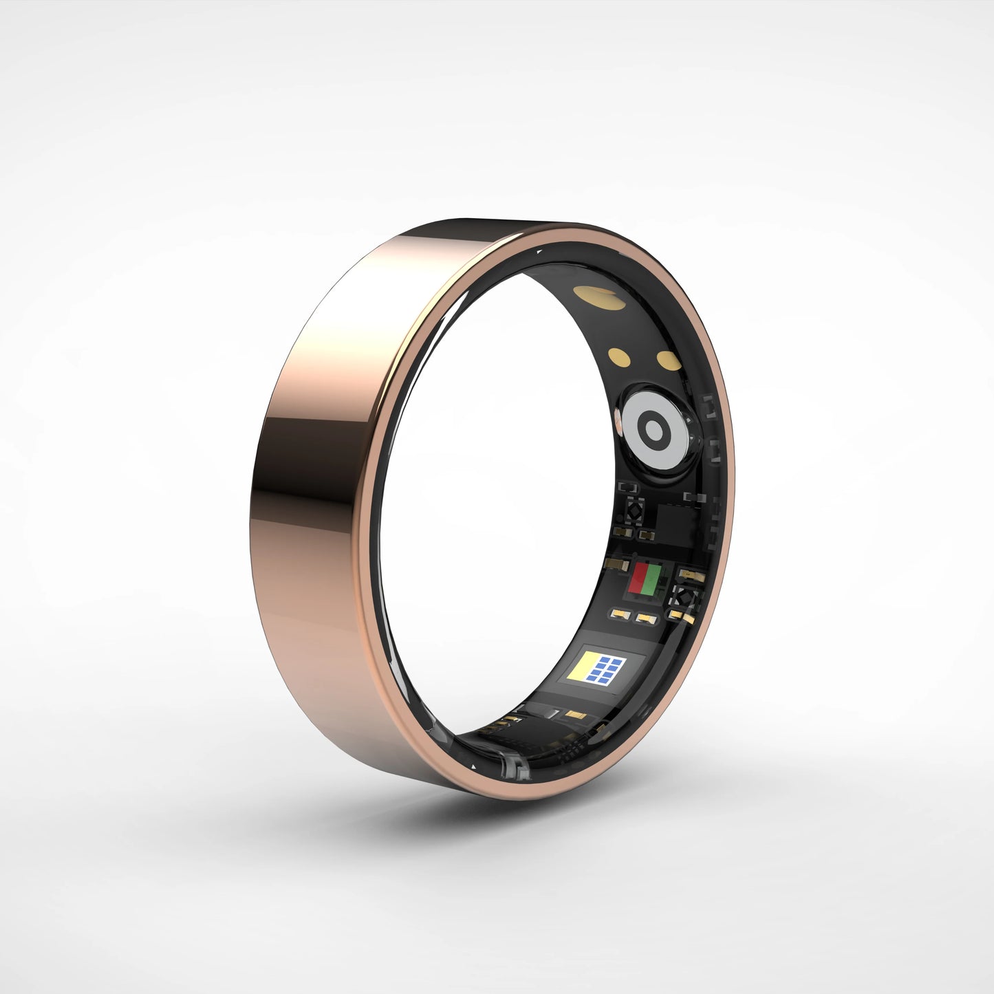 Smart Ring for Men & Women, Bluetooth Sync, Sleep, Heart Rate, Blood Pressure, Oxygen Monitor, 5ATM Waterproof, TK5 Smart Ring