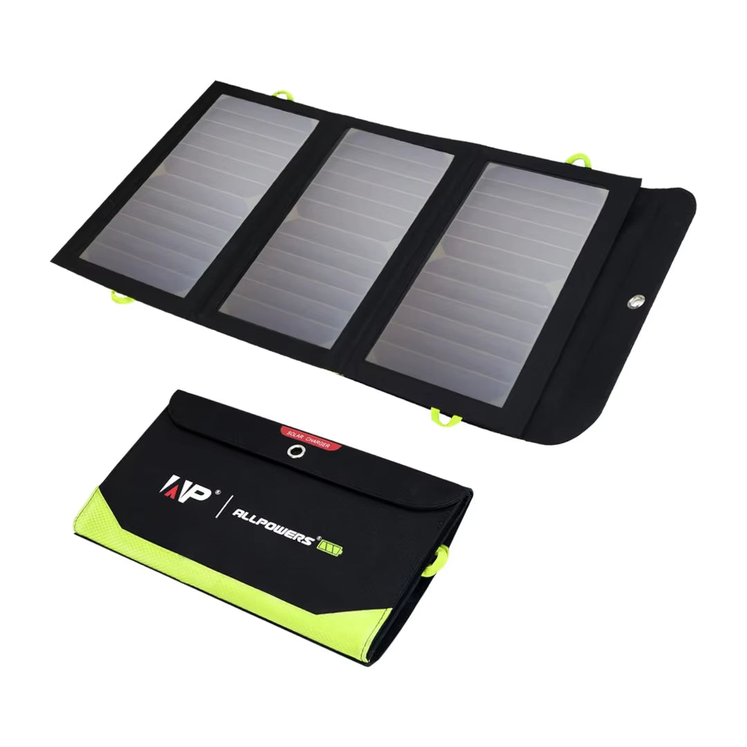 Flexible Foldable Solar Panel 5V 18V High Efficience Solar Battery Charger 21W Solar Phone Charger for Travel Iphone